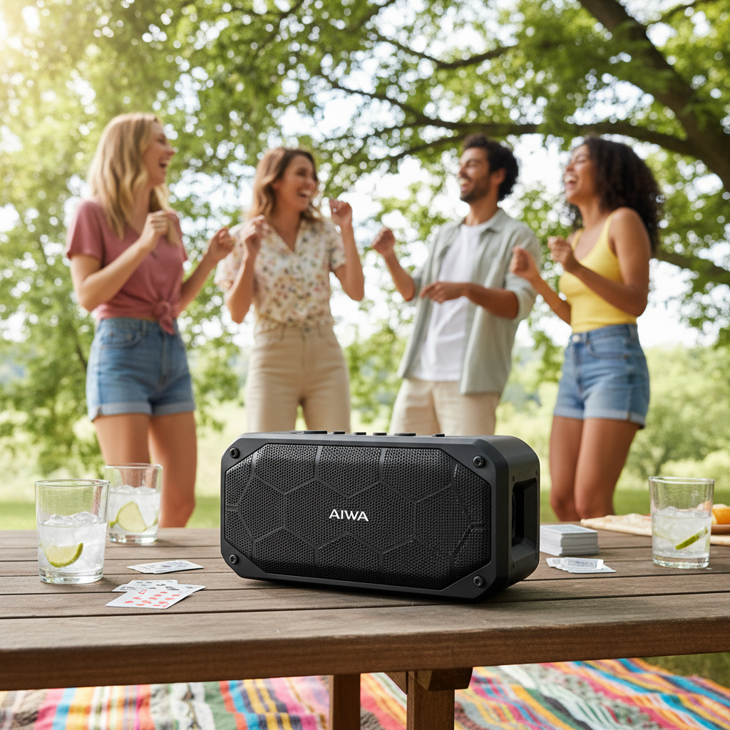 Review: Aiwa Exos-9 – Is It Truly the Loudest Portable Bluetooth Speaker?