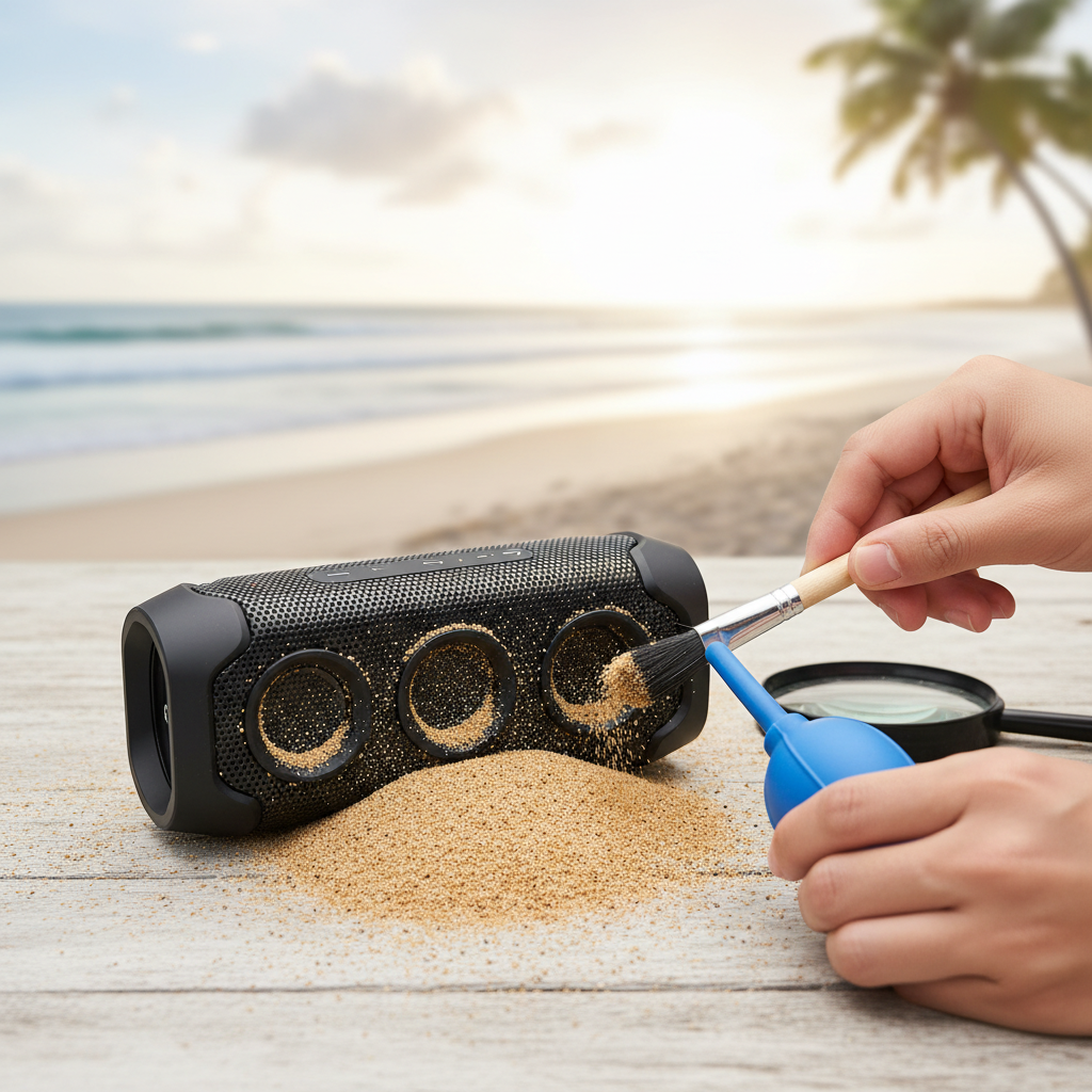 How to Safely Remove Sand from Speaker Ports: A Comprehensive Guide